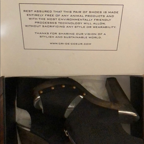 Cri De Coeur peep toe light weight platform - Picture 5 of 5